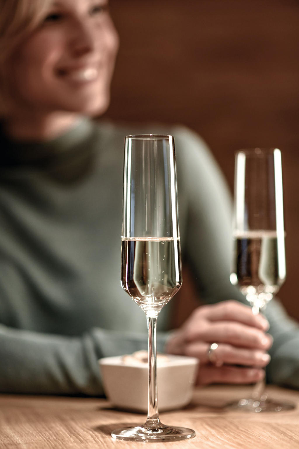 Zwiesel Glas Pure Champagneflûte met MP 7 - 0.215 Ltr - Geschenkverpakking 2 glazen - Afbeelding 5