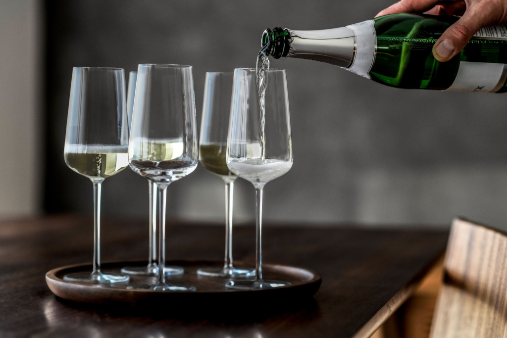 Zwiesel Glas Vervino Champagneglas met MP 77 - 0.348 Ltr - Geschenkverpakking 2 glazen - Afbeelding 2